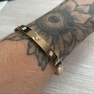 Gold Bangle Bracelet